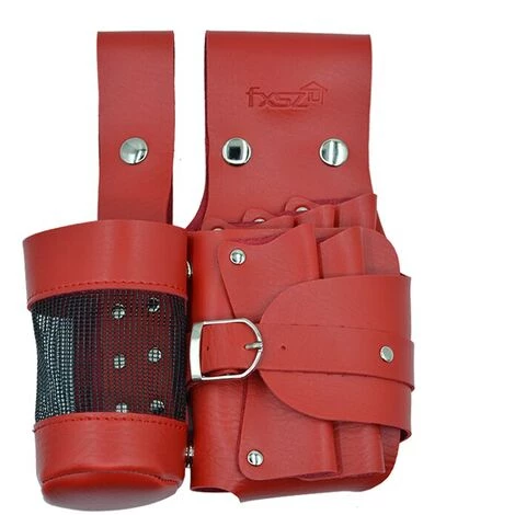 FUIENKO Haarpflege Styling Werkzeuge Taille Pack Haar Schere Kamm Tasche Friseur Werkzeug Haarnadel Flasche Tasche Mit Abnehmbarer Gürtel,Brown,CHINA 4 FUIENKO Haarpflege Styling Werkzeuge Taille Pack Haar Schere Kamm Tasche Friseur Werkzeug Haarnadel Flasche Tasche Mit Abnehmbarer Gürtel,Brown,CHINA – Bild 4