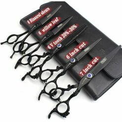 FUIENKO 7,0-zoll Professionelle Salon Schere Lila Edelstein Salon Schere Persönlichen Drachen Scher Hohe-qualität Barber Schere,6 Inch 2PC -Angebote Schneidwerkzeug Store 67130676 3