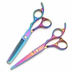 FUIENKO Professionelle Japan 440c Stahl 6 Zoll Regenbogen Cut Haar Schere Set Schneiden Scheren Verdünnung Barber Scissor Friseur Schere,Multicolor Thinning 8 FUIENKO Professionelle Japan 440c Stahl 6 Zoll Regenbogen Cut Haar Schere Set Schneiden Scheren Verdünnung Barber Scissor Friseur Schere,Multicolor Thinning -Angebote Schneidwerkzeug Store 67130716 4