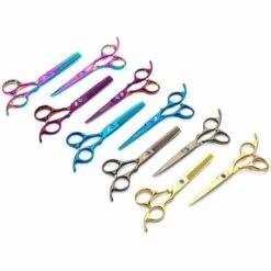 FUIENKO FnLune Professionelle 6,0 Zoll Friseur Schere Friseur Schere Dünne Scher Flache Schere Friseur Salon Friseur,Thin -Angebote Schneidwerkzeug Store 67130724 3