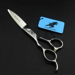 FUIENKO 6 Zoll Haar Tesoura De Cabeleireiro Profissional Barber Schere Barbearia Friseur Schere Links Hand Willow Scheibe Schere,cutting Only -Angebote Schneidwerkzeug Store 67130725 4
