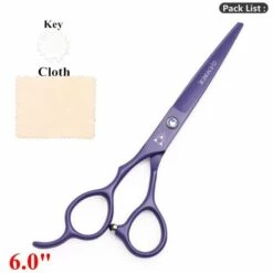 FUIENKO 5,5 6,0 Haar Schere Für Links Hand Japan 440C Friseur Friseure Cutting Set Ausdünnung Schere Friseur 8001#,8001 Zi Ping 6.0