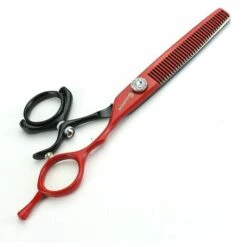 Fuienko Professional Barber Scissors Hairdressing Scissors Rotary Handle Flat Scissors Bangs Scissors Barber Shop Accessories,6 Inch Thin -Angebote Schneidwerkzeug Store 67130762 4