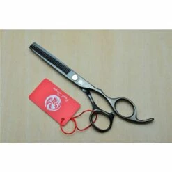 FUIENKO 5.5 ''16cm Lila Drachen 440C Schwarz Farbe Professionelle Menschliches Haar Schere Friseur Schneiden Scheren Verdünnung Schere Z1005,Cutting No Case -Angebote Schneidwerkzeug Store 67130769 3