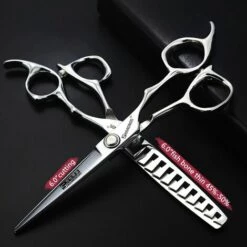 FUIENKO Friseur Schere 5.5/6/7/7,5 Zoll Schere Set Barber Schere Haarschnitte Shop Friseure Haar Schneiden Scheren,6 Inch 3PC -Angebote Schneidwerkzeug Store 67130796 3