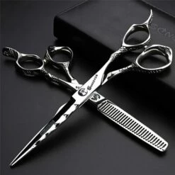 FUIENKO Friseur Schere 6 Zoll Haarschnitt Schere Haar Lager Schrauben Friseur Schere Dünner Schere Barber,6 Inch Thinning 7 FUIENKO Friseur Schere 6 Zoll Haarschnitt Schere Haar Lager Schrauben Friseur Schere Dünner Schere Barber,6 Inch Thinning -Angebote Schneidwerkzeug Store 67130809 3