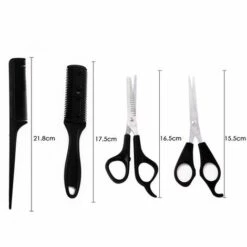 FUIENKO 4Pcs Salon Professional Barber Friseur Set Haar Schneiden Schere Kamm Ausdünnung Schere Flache Zähne Barber Styling Werkzeuge 9 FUIENKO 4Pcs Salon Professional Barber Friseur Set Haar Schneiden Schere Kamm Ausdünnung Schere Flache Zähne Barber Styling Werkzeuge -Angebote Schneidwerkzeug Store 67130811 5
