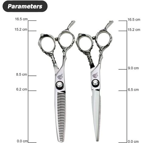 Fuienko 6 "linkshänder Friseur Schere Links Hand Haar Schere Für Salon Barber Links Schneiden Lefty Ausdünnung Schere,1 Cut Scissor 3 Fuienko 6 "linkshänder Friseur Schere Links Hand Haar Schere Für Salon Barber Links Schneiden Lefty Ausdünnung Schere,1 Cut Scissor – Bild 3