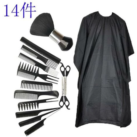 FUIENKO 14 Teile/satz Friseur Schere Kit Professional Hair Schneiden Schere Schere Mit Haar Kämme Cape Haar Pinsel Für Salon Friseure,Black,Vereinigten Staaten 1 FUIENKO 14 Teile/satz Friseur Schere Kit Professional Hair Schneiden Schere Schere Mit Haar Kämme Cape Haar Pinsel Für Salon Friseure,Black,Vereinigten Staaten