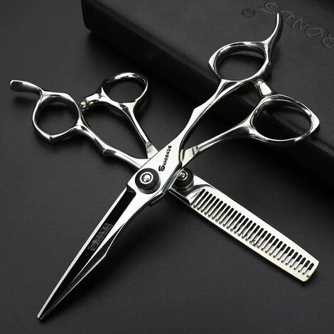 FUIENKO 5.5/6 Zoll Friseur Schere Japanischen Designer Neueste Friseur Spezielle Schere Für Haar Salon Barber Shop,6 Inch 2PC 1 FUIENKO 5.5/6 Zoll Friseur Schere Japanischen Designer Neueste Friseur Spezielle Schere Für Haar Salon Barber Shop,6 Inch 2PC