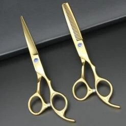 Fuienko 6,0 Zoll Haar Schere Edelstahl Professionelle Barber Werkzeuge Ausdünnung Schere Haarschnitt Schere Haar Schneiden Werkzeuge,Blue Thinning -Angebote Schneidwerkzeug Store 67130849 3