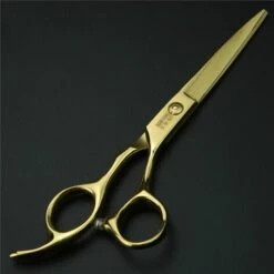 FUIENKO 6 Zoll Japanischen Stahl Haar Schere Goldene Haar Schere Und Kamm Fall Friseur Schere Professionelle,6.0-Purple Set -Angebote Schneidwerkzeug Store 67130855 5