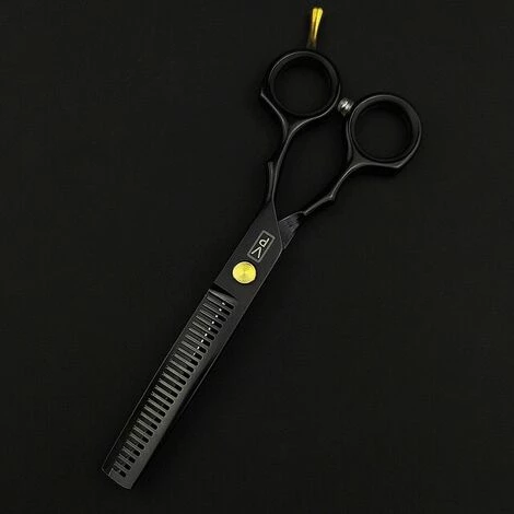 FUIENKO 5,5 ''440c Edelstahl Scheren Professionelle Friseure Haar Schere Haare Schneiden Salon Friseur Ausdünnung Schere Set,Thinning Scissors 1 FUIENKO 5,5 ''440c Edelstahl Scheren Professionelle Friseure Haar Schere Haare Schneiden Salon Friseur Ausdünnung Schere Set,Thinning Scissors