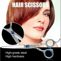 FUIENKO Leichte 6 Inch Edelstahl Zähne Cut/Flach Geschnitten Typ Haar Styling Schönheit Salon Friseur Schere Für Barber Shop,Silber,CHINA -Angebote Schneidwerkzeug Store 67130983 4