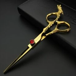 FUIENKO Haarschnitt Werkzeuge Drachen Muster Schere Haar Cut 6 Zoll Barber Shop Professionelle Schneiden Schere Haar Clippers Friseur Liefert,6 Inch 2PC -Angebote Schneidwerkzeug Store 67131017 3