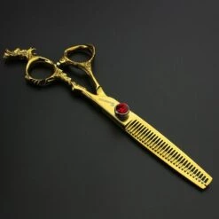 FUIENKO Haarschnitt Werkzeuge Drachen Muster Schere Haar Cut 6 Zoll Barber Shop Professionelle Schneiden Schere Haar Clippers Friseur Liefert,6 Inch 2PC -Angebote Schneidwerkzeug Store 67131017 4