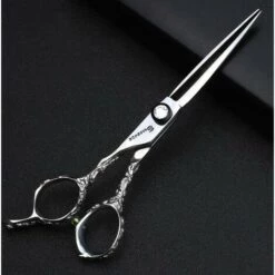 FUIENKO Japan440 Stahl Links Hand Schere Mode Exquisite Schere Nicht-rutsch Verschleiß-beständig Schneiden Werkzeug 6-zoll Flache Scher Verdünnung Set,6 Inch Cut 8 FUIENKO Japan440 Stahl Links Hand Schere Mode Exquisite Schere Nicht-rutsch Verschleiß-beständig Schneiden Werkzeug 6-zoll Flache Scher Verdünnung Set,6 Inch Cut -Angebote Schneidwerkzeug Store 67131130 4