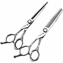 FUIENKO Japan440 Stahl Links Hand Schere Mode Exquisite Schere Nicht-rutsch Verschleiß-beständig Schneiden Werkzeug 6-zoll Flache Scher Verdünnung Set,6 Inch Cut 9 FUIENKO Japan440 Stahl Links Hand Schere Mode Exquisite Schere Nicht-rutsch Verschleiß-beständig Schneiden Werkzeug 6-zoll Flache Scher Verdünnung Set,6 Inch Cut -Angebote Schneidwerkzeug Store 67131130 5