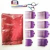 FUIENKO Die Stille Haircutting Kit Für Kinder Mit Autismus Und Sensorischen Empfindlichkeit Neue Haar Clipper Kann Verbunden Mit Guide Kämme,Lila