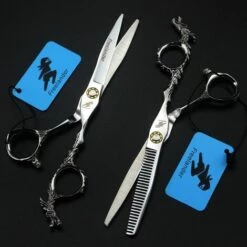 Fuienko 6 Zoll Friseur Schere Barber Haar Schneiden Schere Haar Schere Ausdünnung Schere,FR-15T -Angebote Schneidwerkzeug Store 67131140 3
