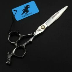 Fuienko 6 Zoll Friseur Schere Barber Haar Schneiden Schere Haar Schere Ausdünnung Schere,FR-15T -Angebote Schneidwerkzeug Store 67131140 4