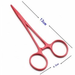 FUIENKO Hundesalon Band Einführungswerkzeug Trauma Scheren Chirurgie Schere Hund Chirurgische Arterienklemmen Haar Piliers Haustiere Ohr Reinigung,green -Angebote Schneidwerkzeug Store 67131182 5