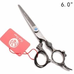 FUIENKO Haar Schere Z9004 5,5 "6,0" 440C Lila Drachen Friseur Schere Schneiden Schere Haar Ausdünnung Schere Professionelle Schere,Z9004 Hei C 6N