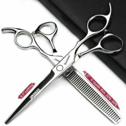 Fuienko Friseur Schere Haar Scissor Haar Stylist Zahn Schere Dünner Schere Nahtlose Fishbone 6,5 Zoll,6.5 Inch 4PC -Angebote Schneidwerkzeug Store 67131214 3