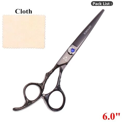 FUIENKO 5,5 6,0 Barber Schere Linkshänder Professional Hair Schere 440C Japan Friseur Scissor Ausdünnung Schere Friseur 8002 #,8002 HEI Ping 6.0 1 FUIENKO 5,5 6,0 Barber Schere Linkshänder Professional Hair Schere 440C Japan Friseur Scissor Ausdünnung Schere Friseur 8002 #,8002 HEI Ping 6.0