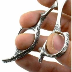 FUIENKO 6 "Laser Draht Haar Schere Japanischen Haar Schneiden Schere Mit Kleine Zähne Friseur Schere Dünner Razor Friseur Haarschnitt Kit,Silber -Angebote Schneidwerkzeug Store 67131279 3