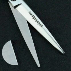 FUIENKO 6 "Laser Draht Haar Schere Japanischen Haar Schneiden Schere Mit Kleine Zähne Friseur Schere Dünner Razor Friseur Haarschnitt Kit,Silber -Angebote Schneidwerkzeug Store 67131279 4