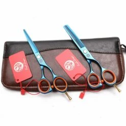 FUIENKO Haar Schneiden Schere 5,5 "JP Edelstahl Professionelle Scheren Verdünnung Schere Abnehmbare Finger Rest Friseur Schere Z1014,Z1014 Hei C 5.5N -Angebote Schneidwerkzeug Store 67131289 4