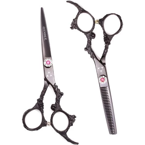 FUIENKO 5,5 6,0 Haar Schere Professionelle Hohe Qualität Barber Schere Dünner Friseur Schere Schneiden Schere Haarschnitt 440C 9005#,9005 Yin Ya 6.0 4 FUIENKO 5,5 6,0 Haar Schere Professionelle Hohe Qualität Barber Schere Dünner Friseur Schere Schneiden Schere Haarschnitt 440C 9005#,9005 Yin Ya 6.0 – Bild 4