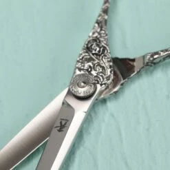 FUIENKO FnLune 6,0 Glücklicher Wolke Griff Professional Hair Salon Schere Cut Barber Werkzeug Haarschnitt Ausdünnung Scher Friseur Schere,JS12860 -Angebote Schneidwerkzeug Store 67131298 3