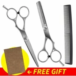 FUIENKO Professionelle 6,0 Zoll Edelstahl Barber Haar Schneiden Ausdünnung Scissor Schere Friseur Set,gold Cutting -Angebote Schneidwerkzeug Store 67131370 4