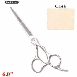 FUIENKO 5,5 6,0 Zoll Haare Schneiden Schere Japanischen Stahl 440c Friseur Schere Barber Hight Qualität Scheren Set 9202#,9202 Yin Ping 6.0