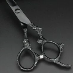 Fuienko Haar Schneiden Schere Set Professionelle Haarschnitt Schere Kit Mit Ausdünnung Schere Friseur Scheren Set Für Barber,Silver -Angebote Schneidwerkzeug Store 67131409 4