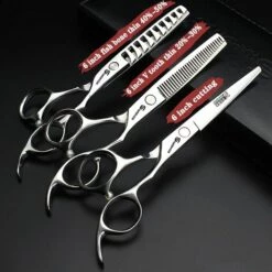 FUIENKO 6 Zoll Professionelle Friseur Barber Friseur Haarschnitt Verdünnung Set Haar Schere Cut Und Dünne Anti-slip Und Tragen-beständig,6.5 Inch 3PC 7 FUIENKO 6 Zoll Professionelle Friseur Barber Friseur Haarschnitt Verdünnung Set Haar Schere Cut Und Dünne Anti-slip Und Tragen-beständig,6.5 Inch 3PC -Angebote Schneidwerkzeug Store 67131413 4