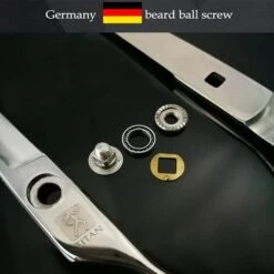 FUIENKO Titan Barber Schere Klassische Flache Verdünnung Acrm Legierung Langlebig,mjj630v -Angebote Schneidwerkzeug Store 67131418 4