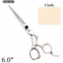 FUIENKO Lila Drachen 5.5 "6" 440C Friseur Schere Professional Hair Schneiden Schere Dünner Schere Haarschnitt Set Z9016,Cutting-Y-6N