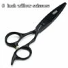FUIENKO Schwarz Bambus Haar Schneiden Japan 6 "440c Stahl Schere Friseur Kits Clipper Friseur Schere Haar Scheren Barber Scissor,6 Inch Willow