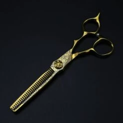 FUIENKO Professionelle 6 ''Gold Damaskus Cut Haar Schere Blume Schraube Schneiden Barber Werkzeuge Haarschnitt Ausdünnung Schere Friseur Schere,cutting -Angebote Schneidwerkzeug Store 67131480 3
