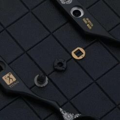 FUIENKO Titan Professional Hair Schere Friseur Schere Friseur Haare Schneiden Schere Scissor 6,5 Zoll 7,0 Zoll Schere Gebogene Schere,HPC65(6.5INCH) -Angebote Schneidwerkzeug Store 67131511 4