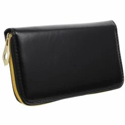 FUIENKO Salon Barber Schere Tasche Friseur PU Leder Tasche Haarschnitt Schere Tasche Kit Set Tragbare Zipper Pouch Box,Assorted Color