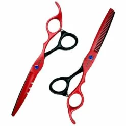 FUIENKO Friseur Schere 6 Zoll Friseur Schere Friseur Ausdünnung Friseur Schere Haare Schneiden Schere Set,leather Case Set -Angebote Schneidwerkzeug Store 67131549 3