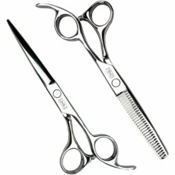 FUIENKO Friseur Schere 6 Zoll Friseur Schere Friseur Ausdünnung Friseur Schere Haare Schneiden Schere Set,leather Case Set -Angebote Schneidwerkzeug Store 67131549 4