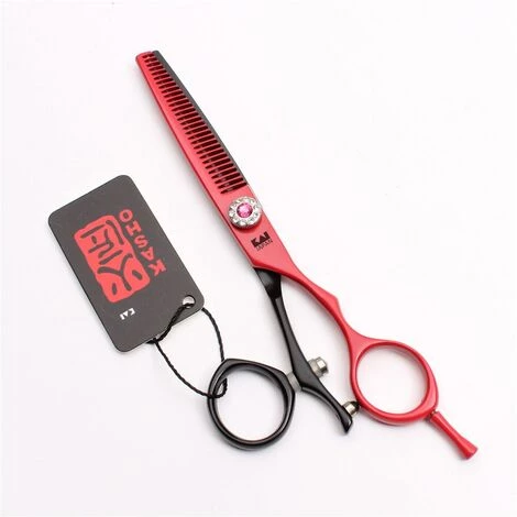 FUIENKO Barbertop Japan 440C Salon Friseur Schere 6 Zoll Barber Flache Zahn Scissor Set Lagerung Tasche Stlying Werkzeuge,f 4 FUIENKO Barbertop Japan 440C Salon Friseur Schere 6 Zoll Barber Flache Zahn Scissor Set Lagerung Tasche Stlying Werkzeuge,f – Bild 4