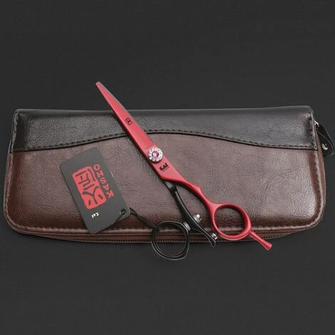 FUIENKO Barbertop Japan 440C Salon Friseur Schere 6 Zoll Barber Flache Zahn Scissor Set Lagerung Tasche Stlying Werkzeuge,f 5 FUIENKO Barbertop Japan 440C Salon Friseur Schere 6 Zoll Barber Flache Zahn Scissor Set Lagerung Tasche Stlying Werkzeuge,f – Bild 5