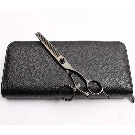 FUIENKO 6 "17,5 Cm 440C Angepasst Logo Schwarz Professionelle Barber Shop Schneiden Scheren Verdünnung Schere Haar Schere Swivel Griff C9019,C9019 Hei C 6N 5 FUIENKO 6 "17,5 Cm 440C Angepasst Logo Schwarz Professionelle Barber Shop Schneiden Scheren Verdünnung Schere Haar Schere Swivel Griff C9019,C9019 Hei C 6N – Bild 5