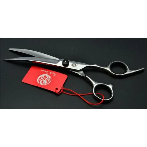 FUIENKO 7 Zoll 19,5 Cm 62HRC Professionelle Hunde Katzen Haustiere Haar Scheren Friseur Schere Schneiden Schere Gebogen Unten Gebogene Schere Z4001,Black Screw Add Case 5 FUIENKO 7 Zoll 19,5 Cm 62HRC Professionelle Hunde Katzen Haustiere Haar Scheren Friseur Schere Schneiden Schere Gebogen Unten Gebogene Schere Z4001,Black Screw Add Case – Bild 5